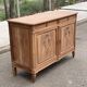 Louis XVI buffet renovated in walnut from the 19th century, 145cm.