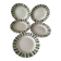 8 assiettes plates vintage Sarreguemines Digoin modèle 5329
