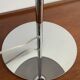 Chrome desktop led saucer lamp