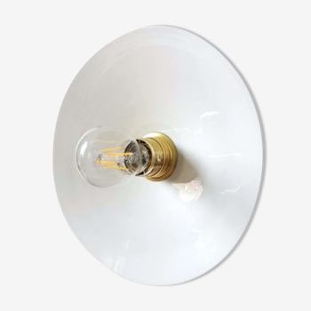 Opaline wall lamp