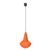 Suspension in orange opaline from the 1960s.