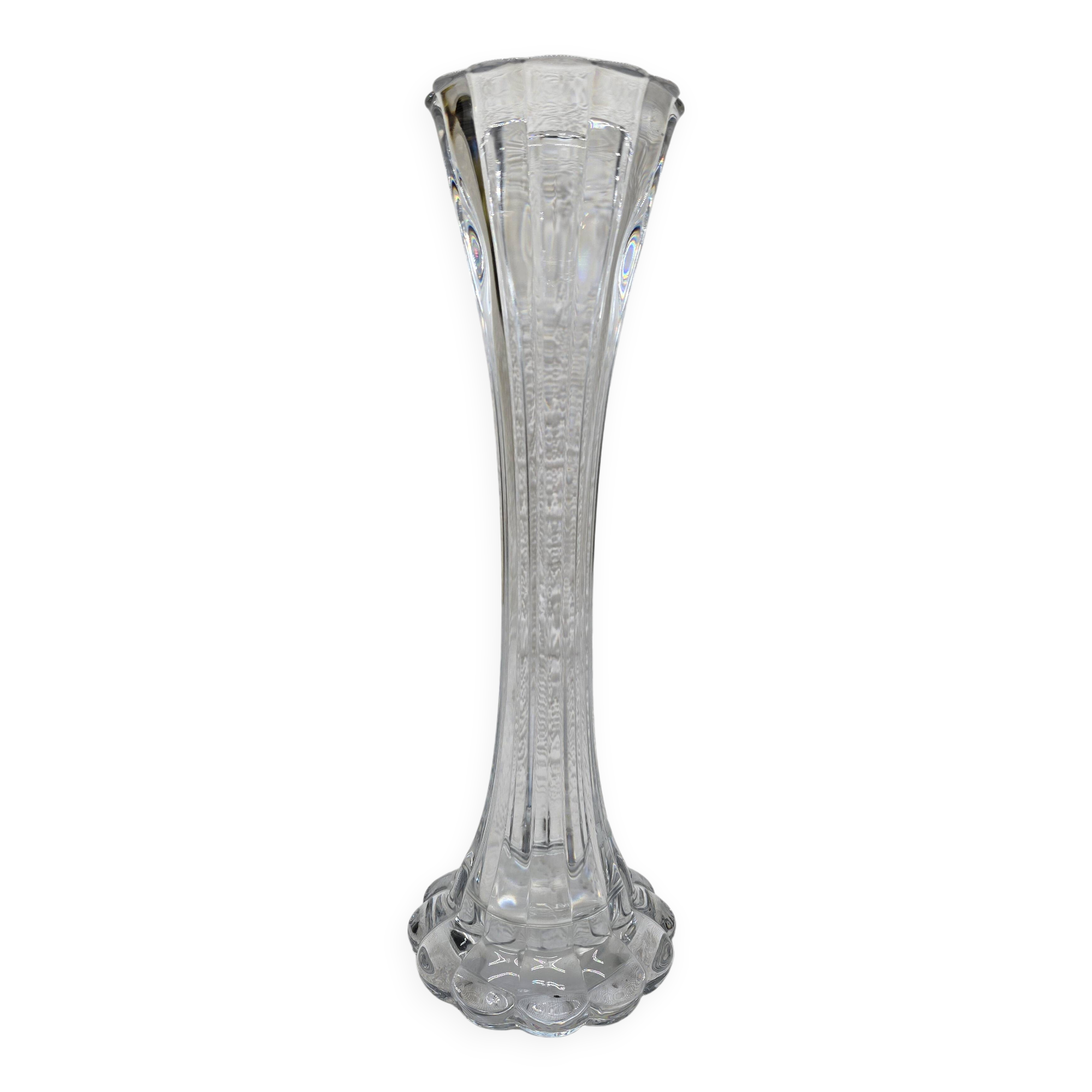 "Capucine" crystal vase
