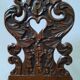 Paire de chaises escabelle