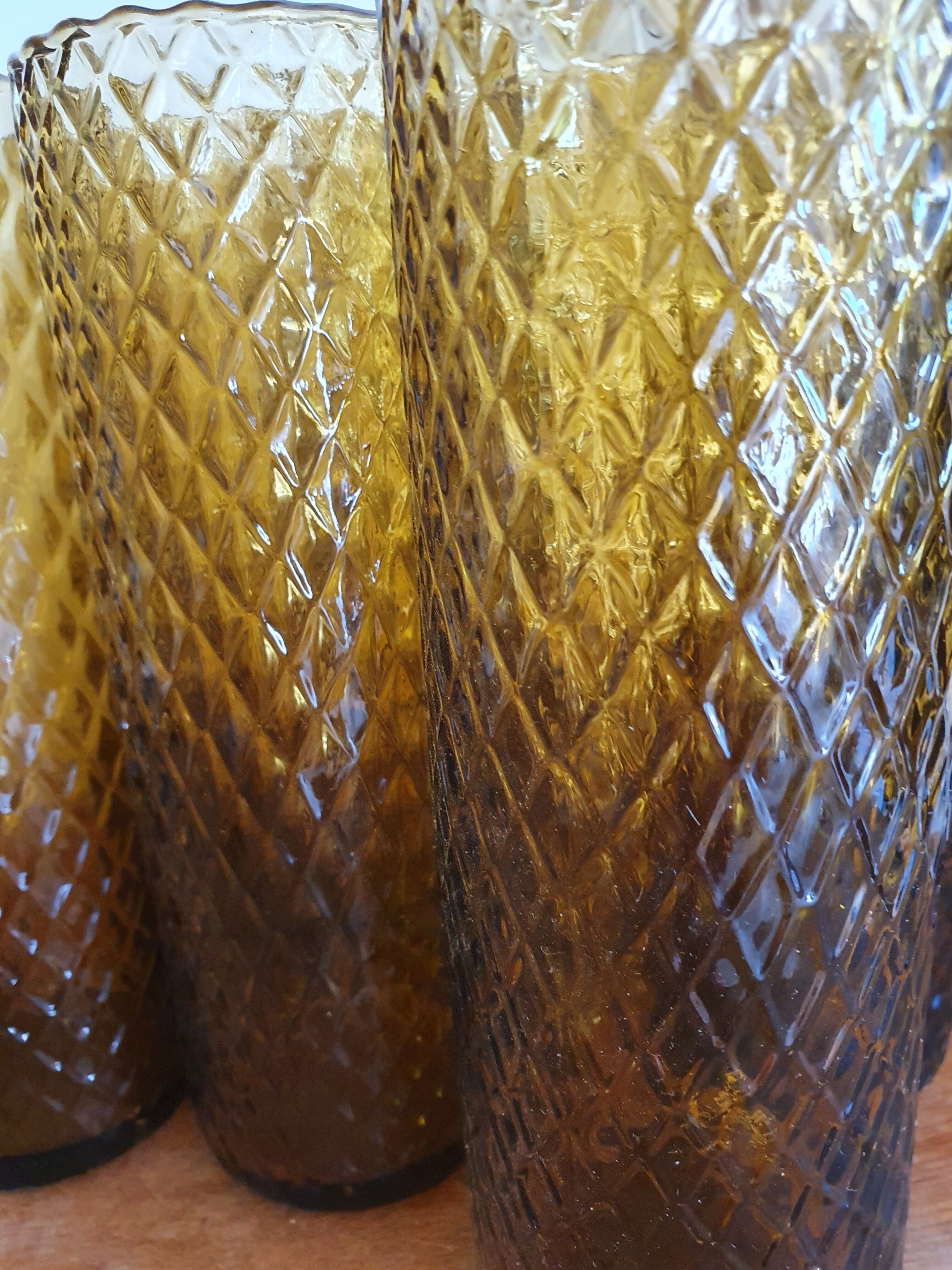 Set of 6 textured lenses