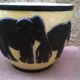 Vintage elephant pot cover