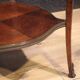 French Napoleon III style side table with marble top