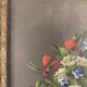 Nature morte aux fleurs sauvages, signée, milieu XX siècle
