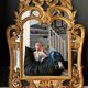 Large gilded mirror – Louis XV style – 19th century work