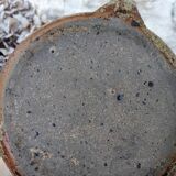 Pitcher jug carafe vase stoneware pyrite vintage Baudat pottery