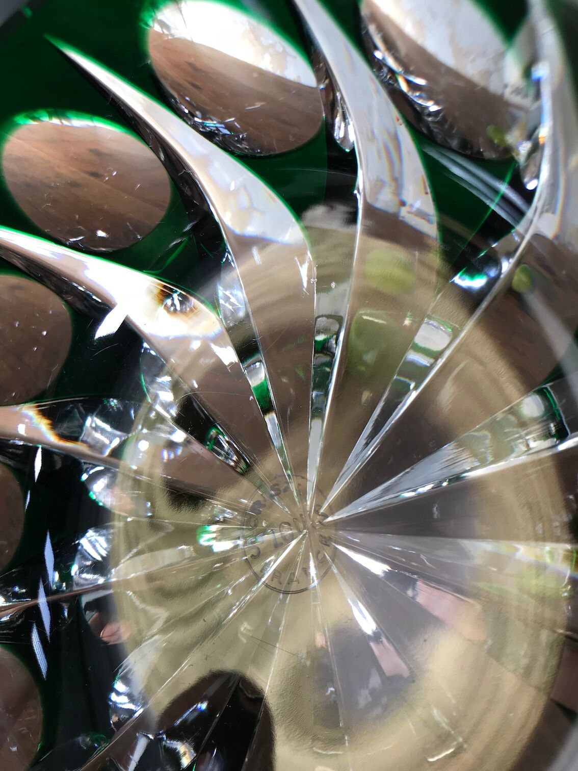 St. Louis Crystal Ashtray