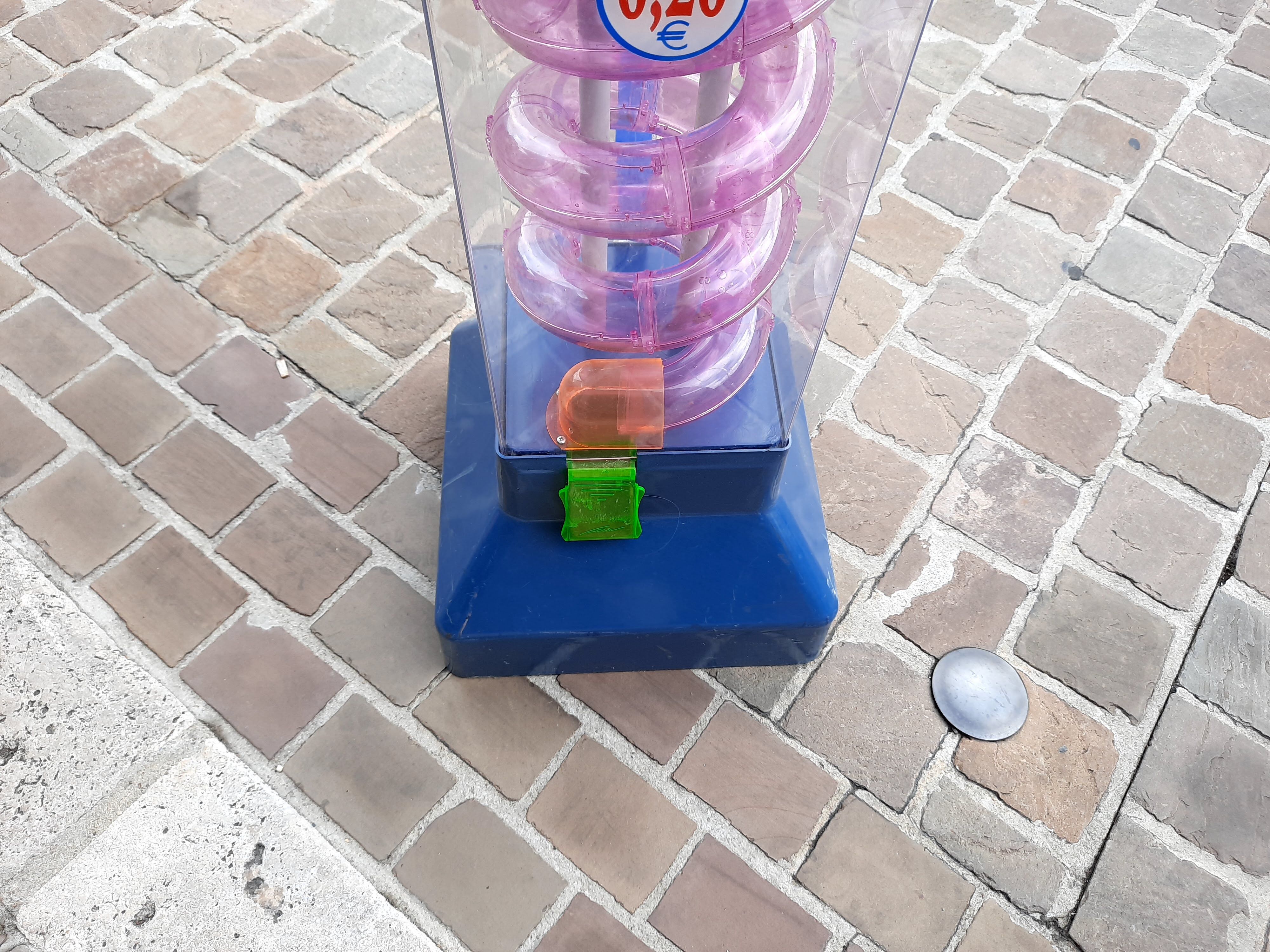 Former candy dispenser