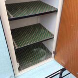 Buffet formica vert et blanc