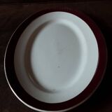 Plat oval Digoin sarreguemines