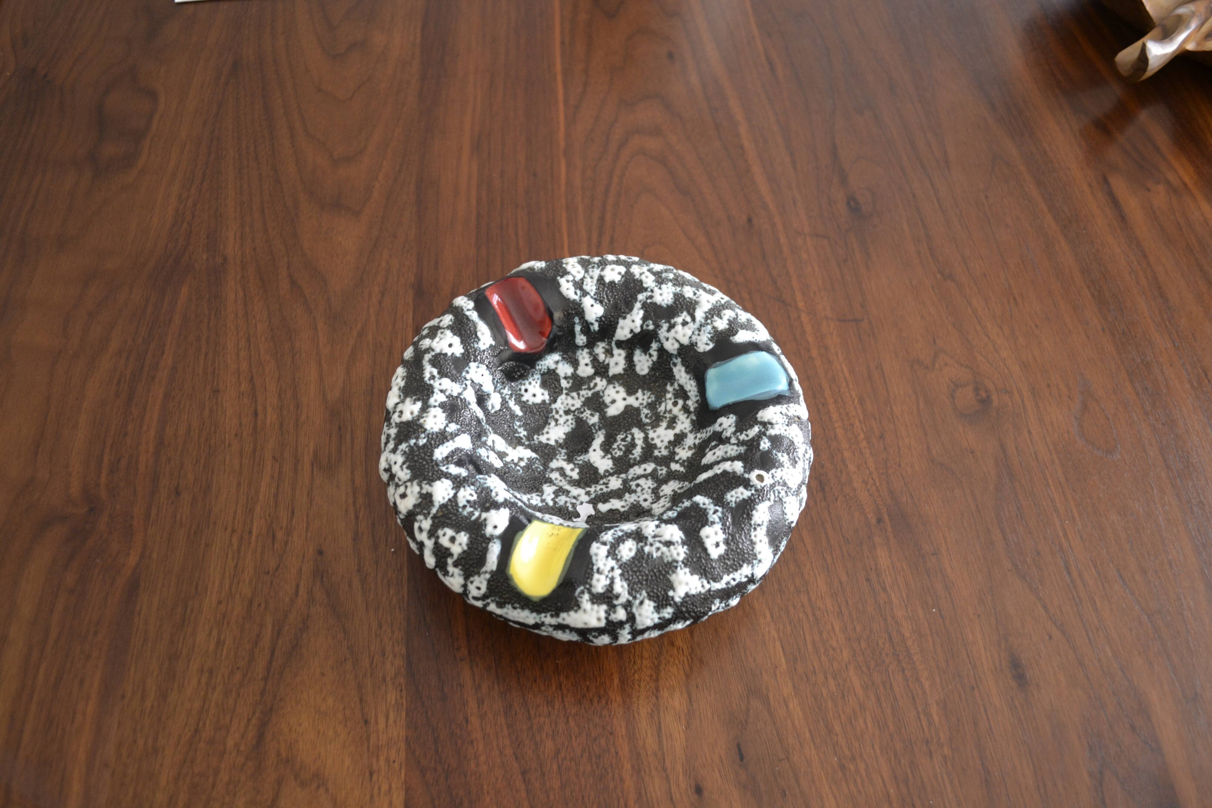 Ashtray Marius Mussara Fat Lava, ValLauris