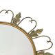 Vintage Fish Eye Convex Mirror Sunburst Witch Mirror Deknudt 46cm