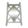 Miroir claustras en teck birman 49x80cm