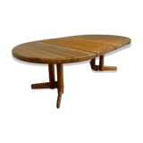 Antique solid pine table, Scandinavian design Rainer Daumiller, 70s