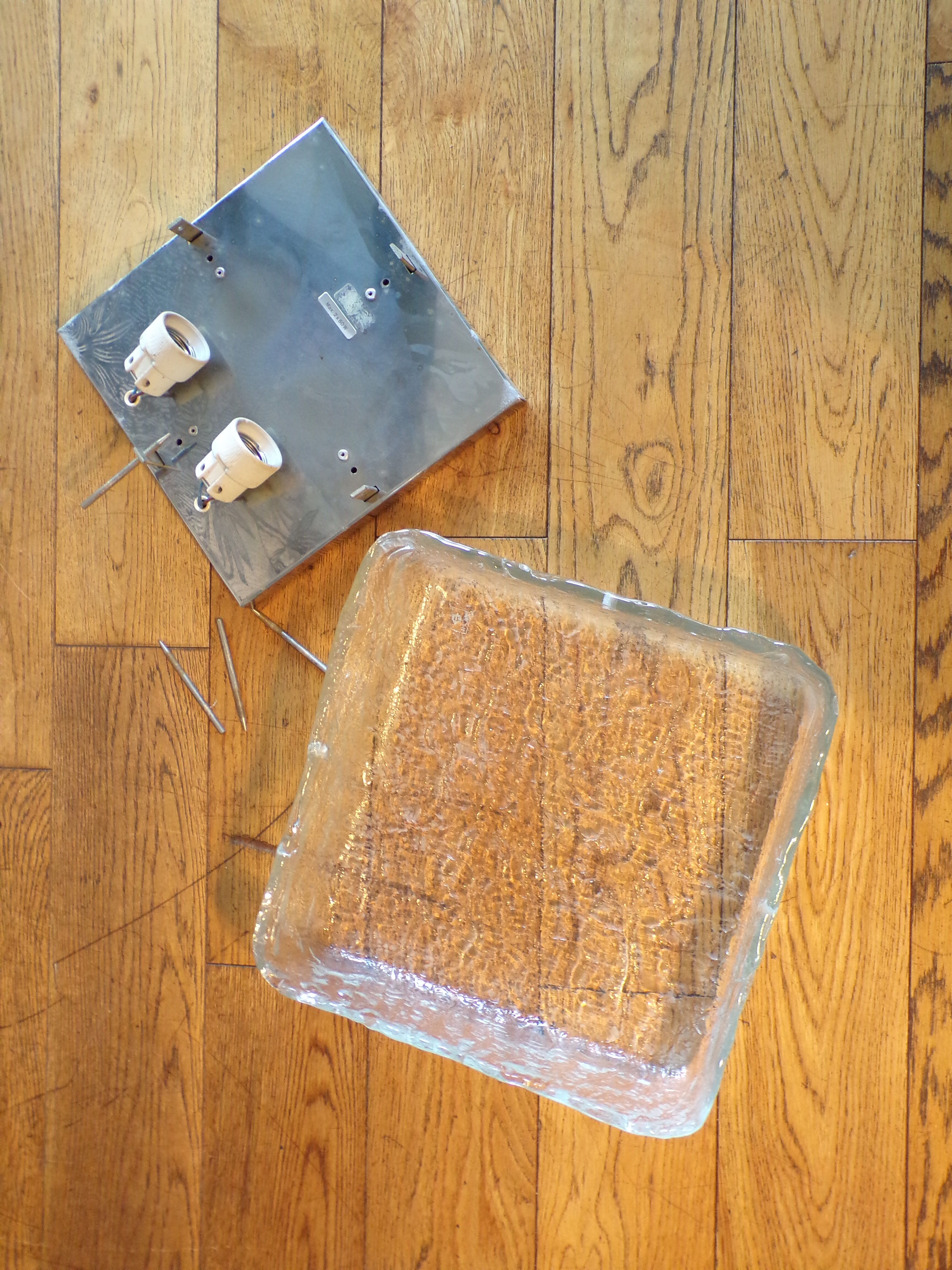 Grohe ice cube glass ceiling lamp