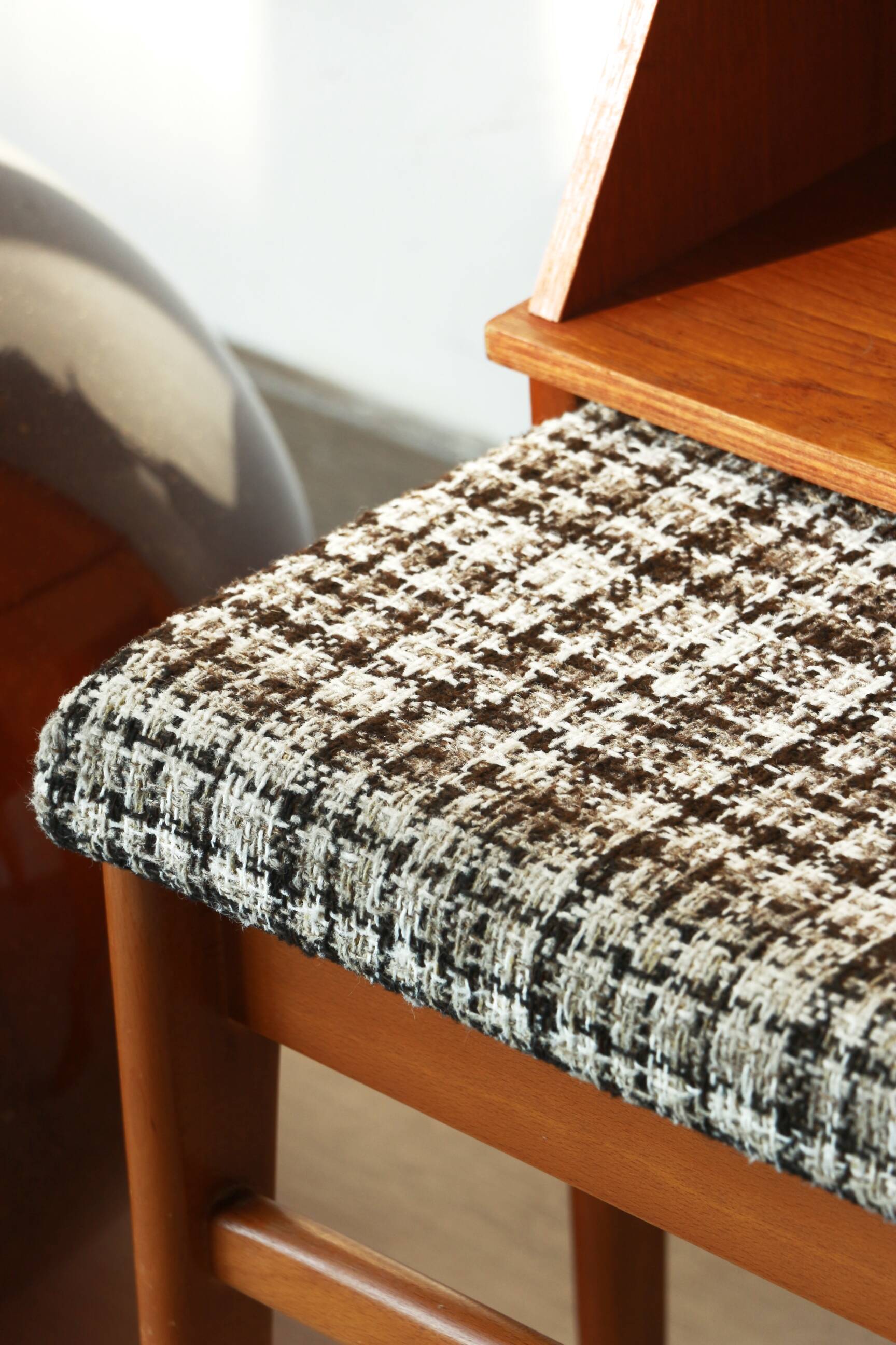 Vintage seat - old telephone cabinet - chippy seats