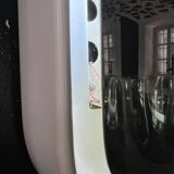 Fiberglass backlit mirror Italy 70s