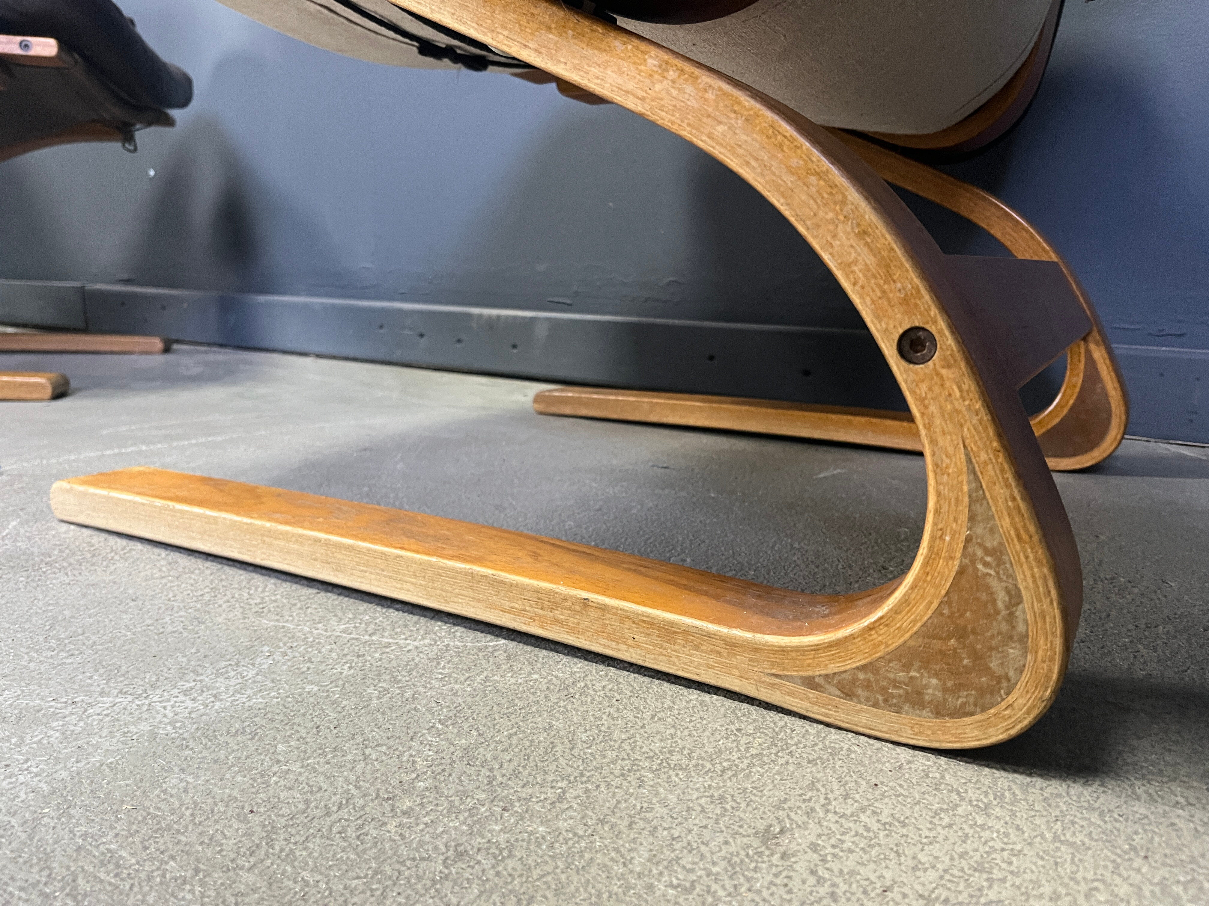 Elsa & Nordahl Solheim Kengu armchairs, set of 3 - 1960s