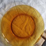 Service duralex france flat plates, hollow, glass