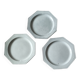 Lot 3 assiettes perles Creil et Montereau