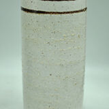 Contemporary design roll vase signed