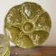 8 assiettes à huîtres Barbotine 