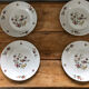 Porcelain dessert plates Sarreguemines