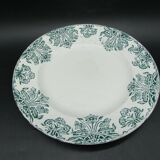 2 art nouveau plates Alebacqz and Bouchart St Amand