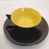 Set of 7 cups and saucers from the 50s.