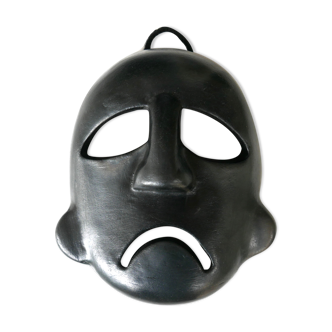 Renfijes black mexican terracotta mask