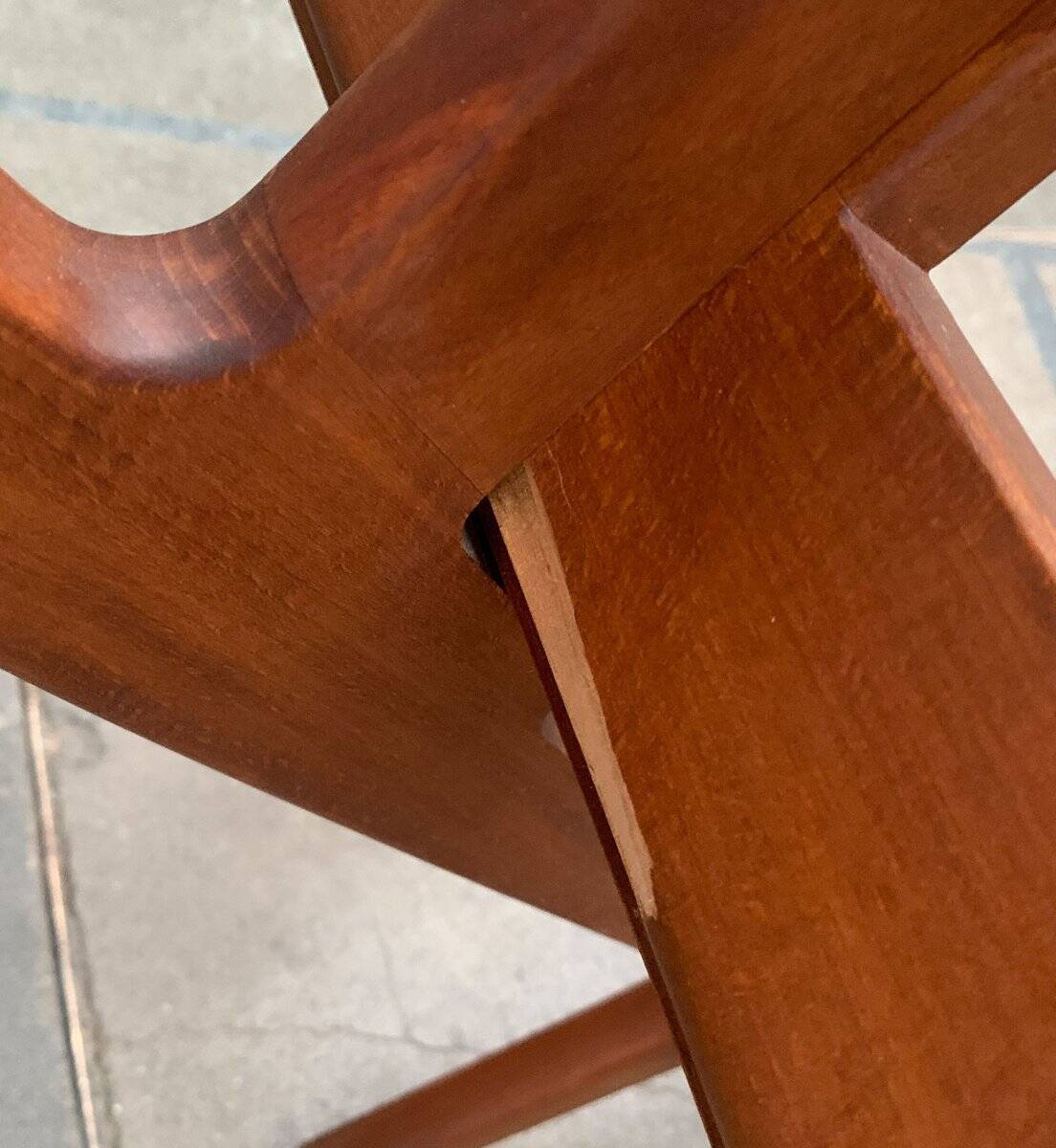 Mid-century minimalist teak canapé by Orla Mølgaard Nielsen for France & Søn / France & Daverkosen.