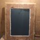 Miroir en bois doré 59x76cm