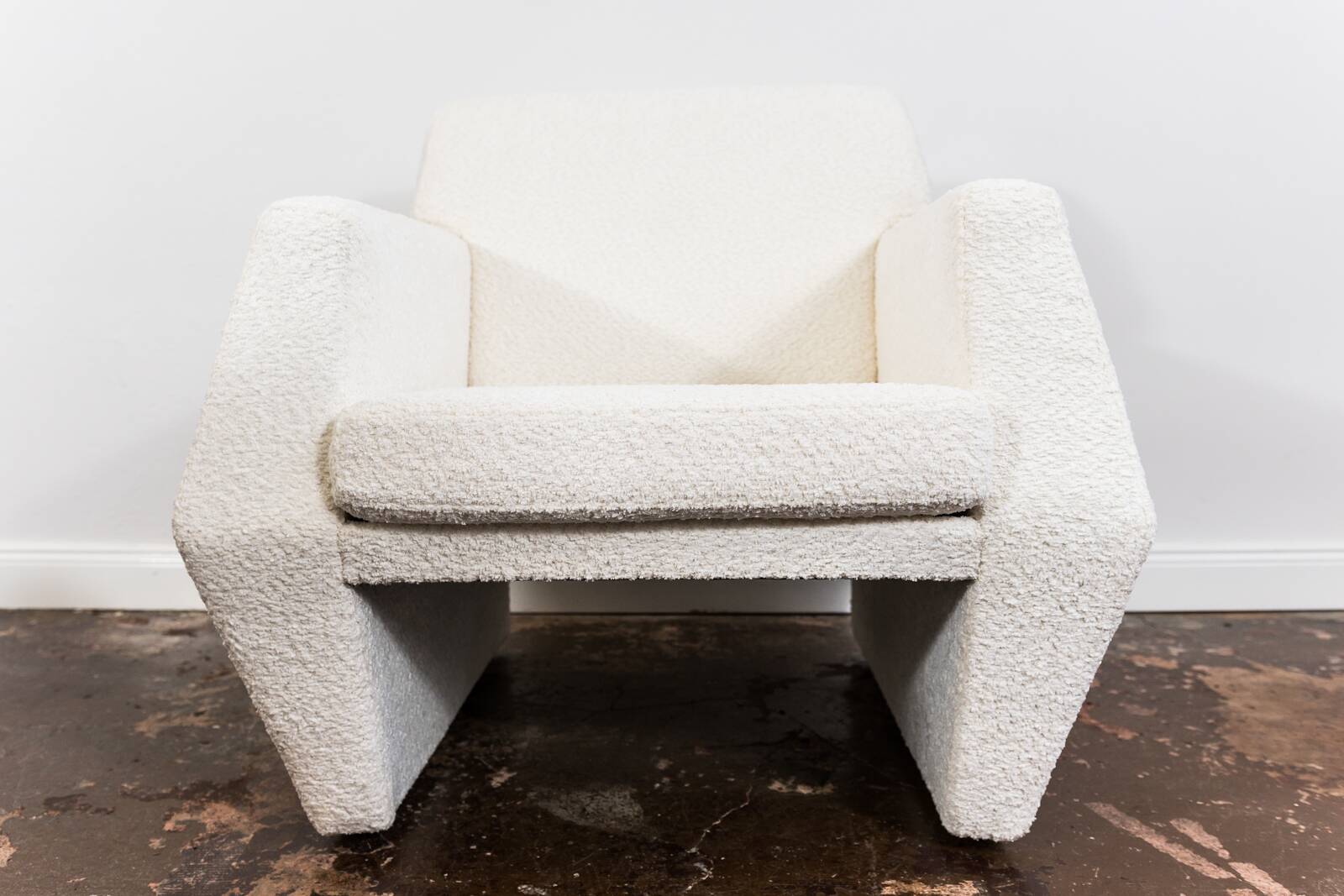 Geometric armchairs by LFM, Poland, 1970s