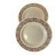 2 cake stands. Adèle model from Digoin Sarreguemines. Year.