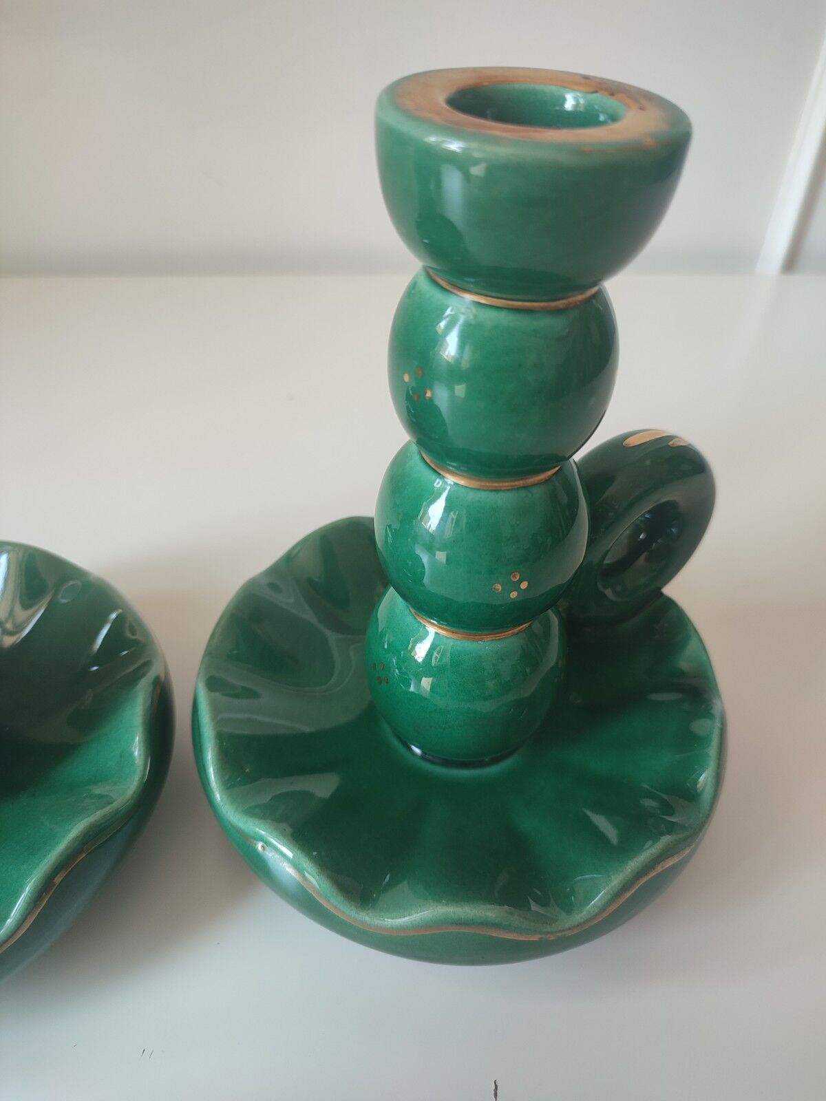 Bougeoirs en céramique