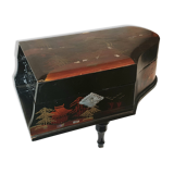 Box has jewelry a music