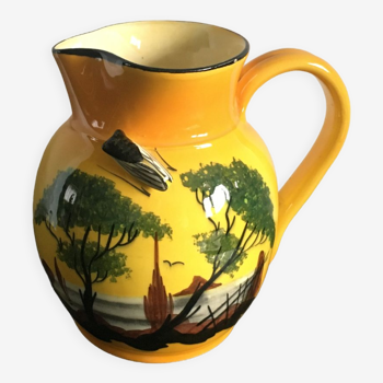 Vallauris ceramic pitcher