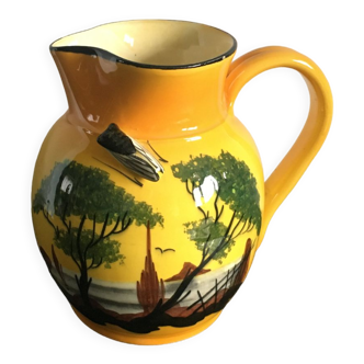 Vallauris ceramic pitcher