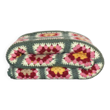 Couverture en crochet 70's - fait main-