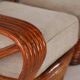 Rattan sofa by Paul Frankl