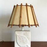 Vintage stone lamp from the Gard from the 70s