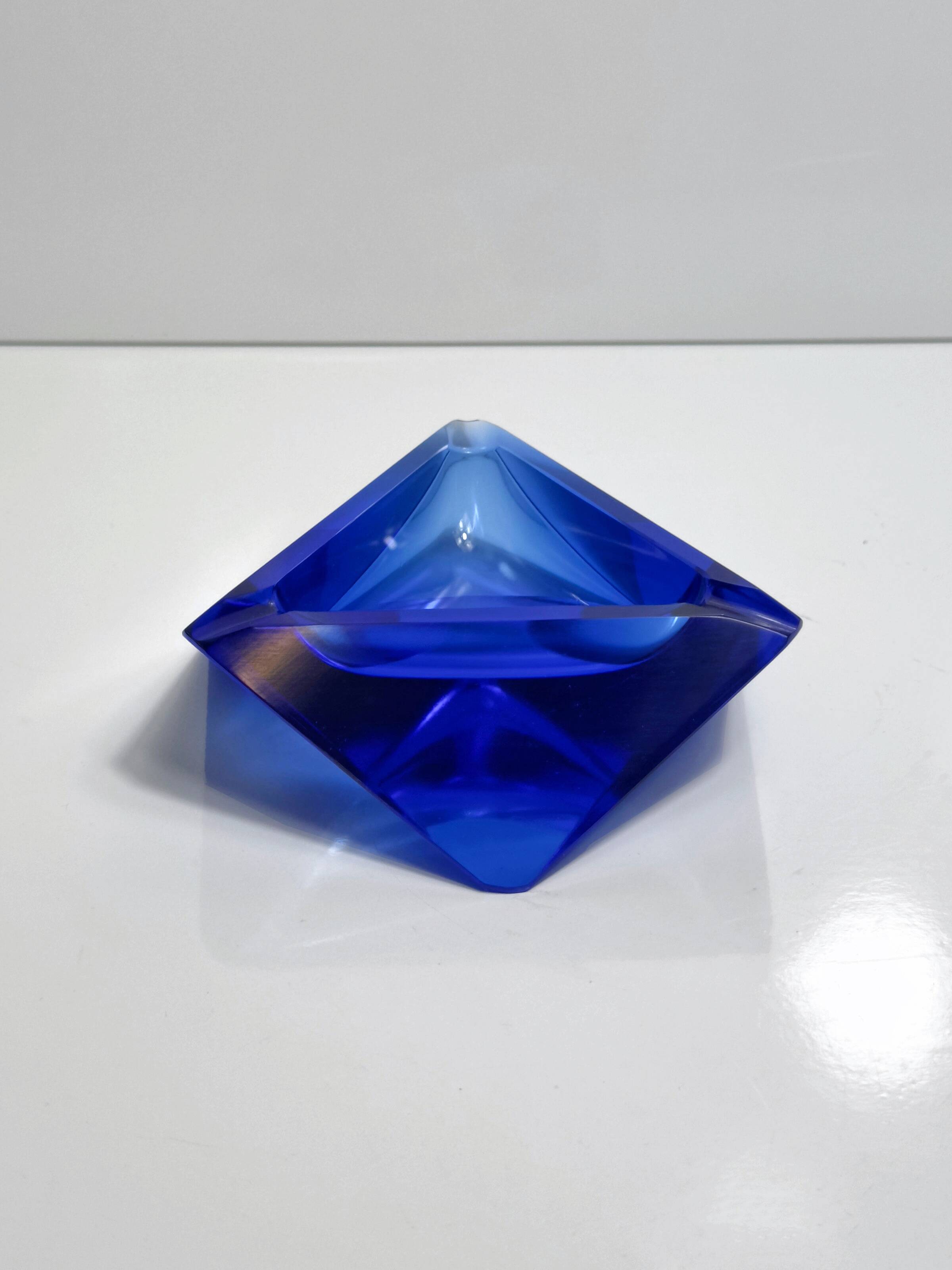 Prismatic Ash Tray by Cesare Toso Murano - 1950s