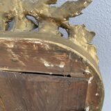 Napoleon III mirror with bird pediment 112 x 67