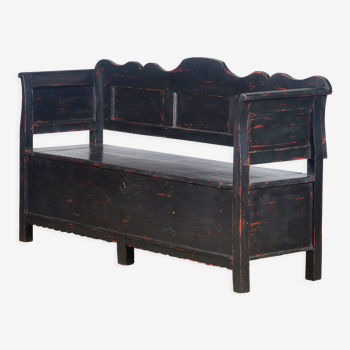Antique Pine Bench, 1920s