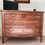Commode en bois de merisier « Louis XVI »