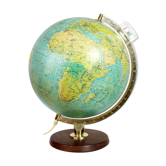 Pretty globe, Scan Globe with magnifying glass