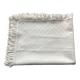 Dessus de table en piqué blanc